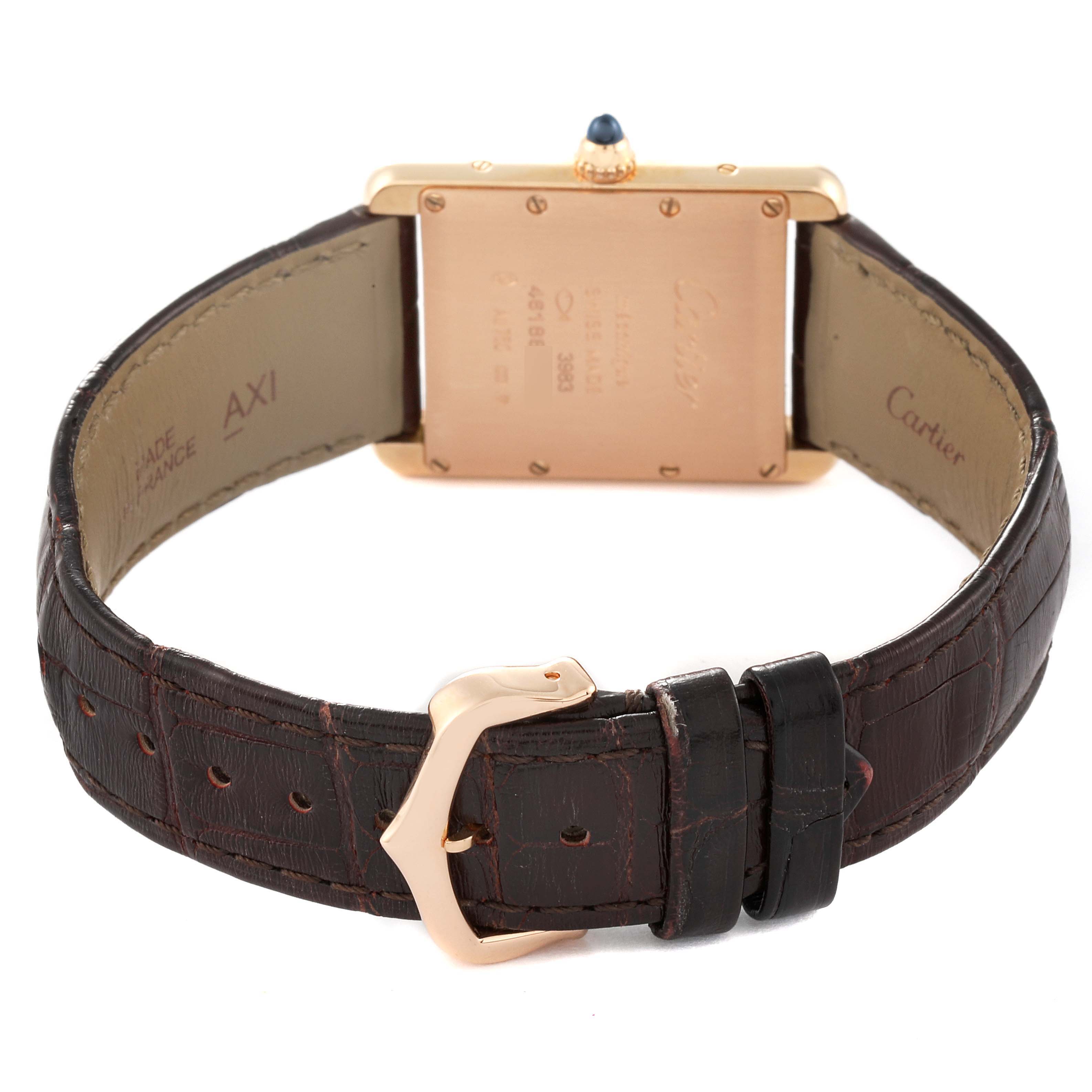 Cartier Tank Louis Rose Gold WGTA0011 | Stock 54271 | SwissWatchExpo