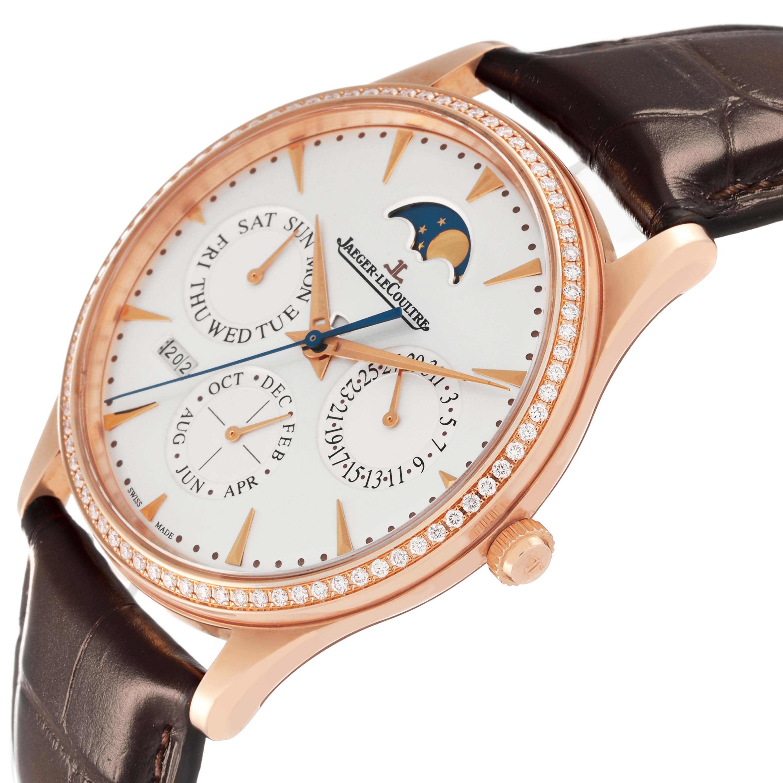Jaeger LeCoultre Master Rose Gold Q1302501 | Stock 64184