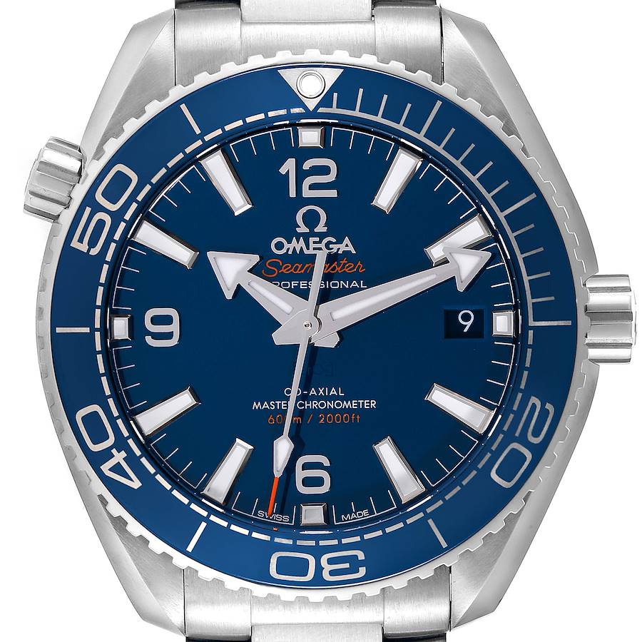 Omega Planet Ocean 39.5mm Steel Mens Watch 215.30.40.20.03.001 Unworn SwissWatchExpo