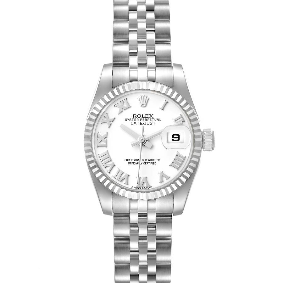 NOT FOR SALE Rolex Datejust Steel White Gold White Roman Dial Ladies Watch 179174 PARTIAL PAYMENT SwissWatchExpo