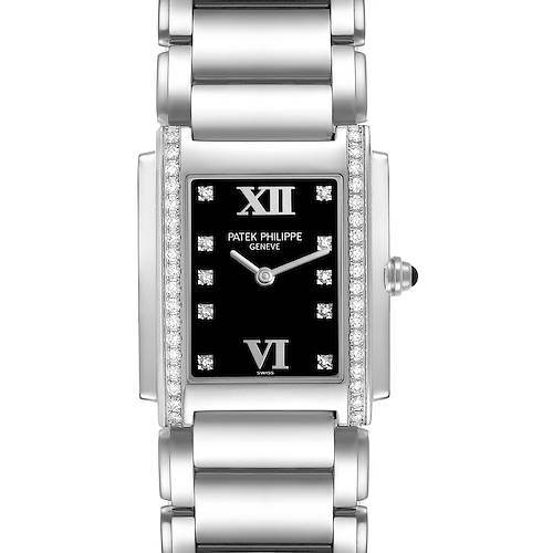 Photo of Patek Philippe Twenty-4 Steel Diamond Dial Ladies Watch 4910 4910A