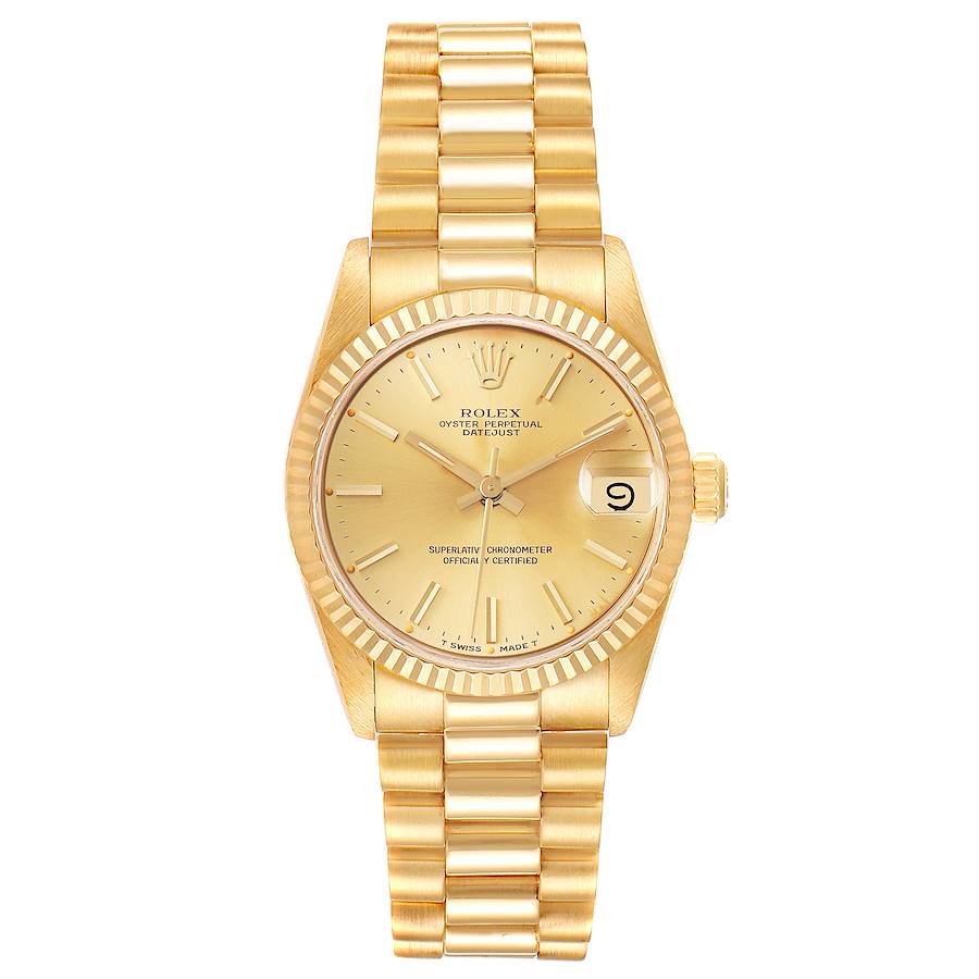 Rolex datejust 2025 31mm gold