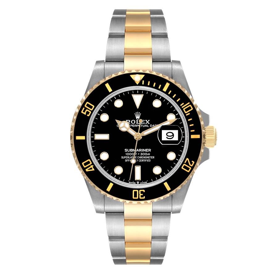 Rolex submariner 2025 silver gold black