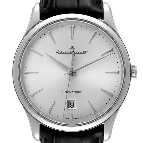 Photo of NOT FOR SALE Jaeger Lecoultre Master Ultra Thin Date Steel Mens Watch Q1238420 Unworn PARTIAL PAYMENT