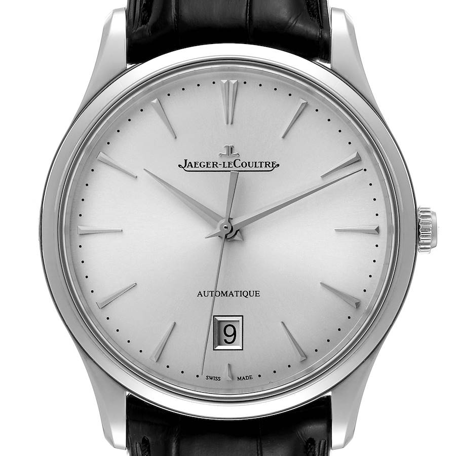 NOT FOR SALE Jaeger Lecoultre Master Ultra Thin Date Steel Mens Watch Q1238420 Unworn PARTIAL PAYMENT SwissWatchExpo