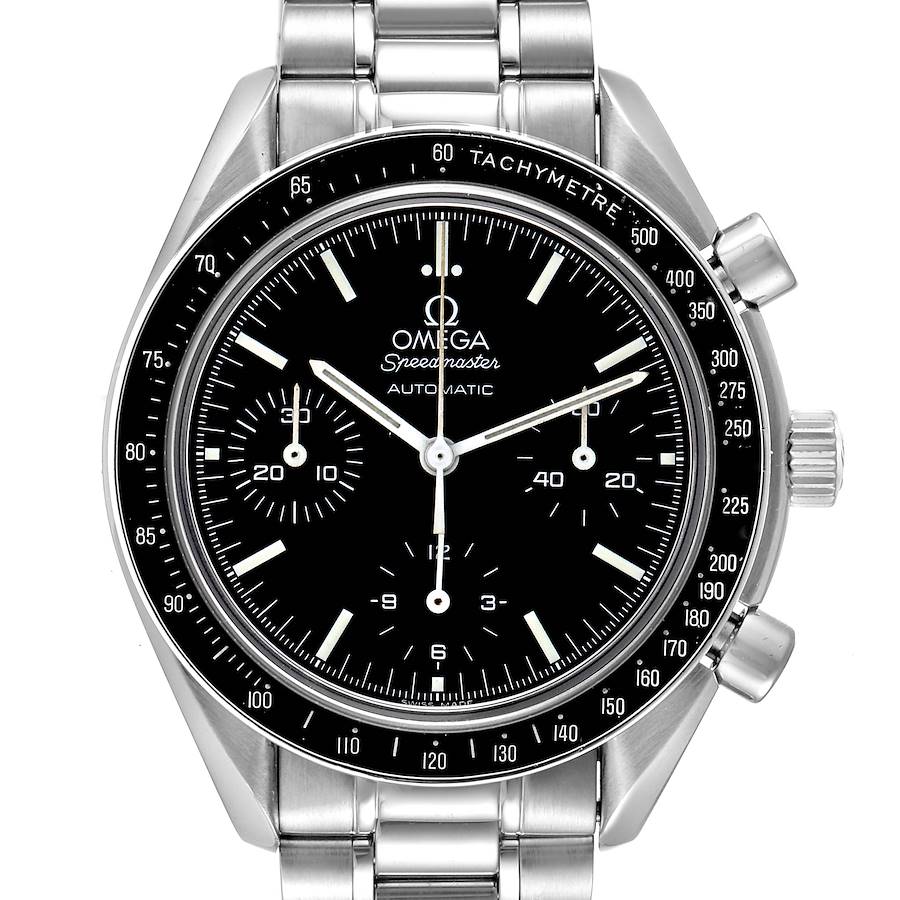 NOT FOR SALE Omega Speedmaster Reduced Chronograph Steel Mens Watch 3539.50.00 Card PARTIAL PAYMENT SwissWatchExpo