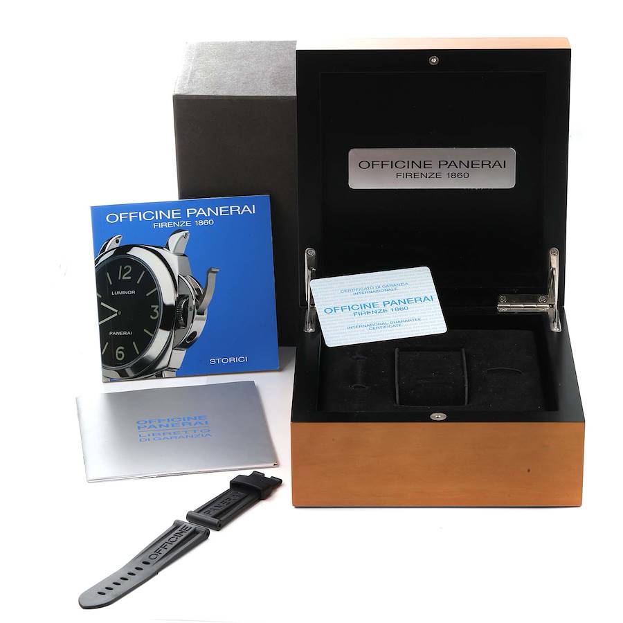 Box panerai best sale