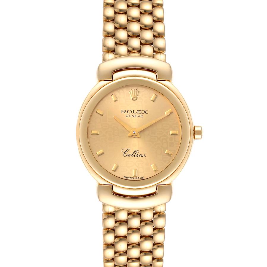Rolex Cellini Yellow Gold 6621 Stock 45456 SwissWatchExpo