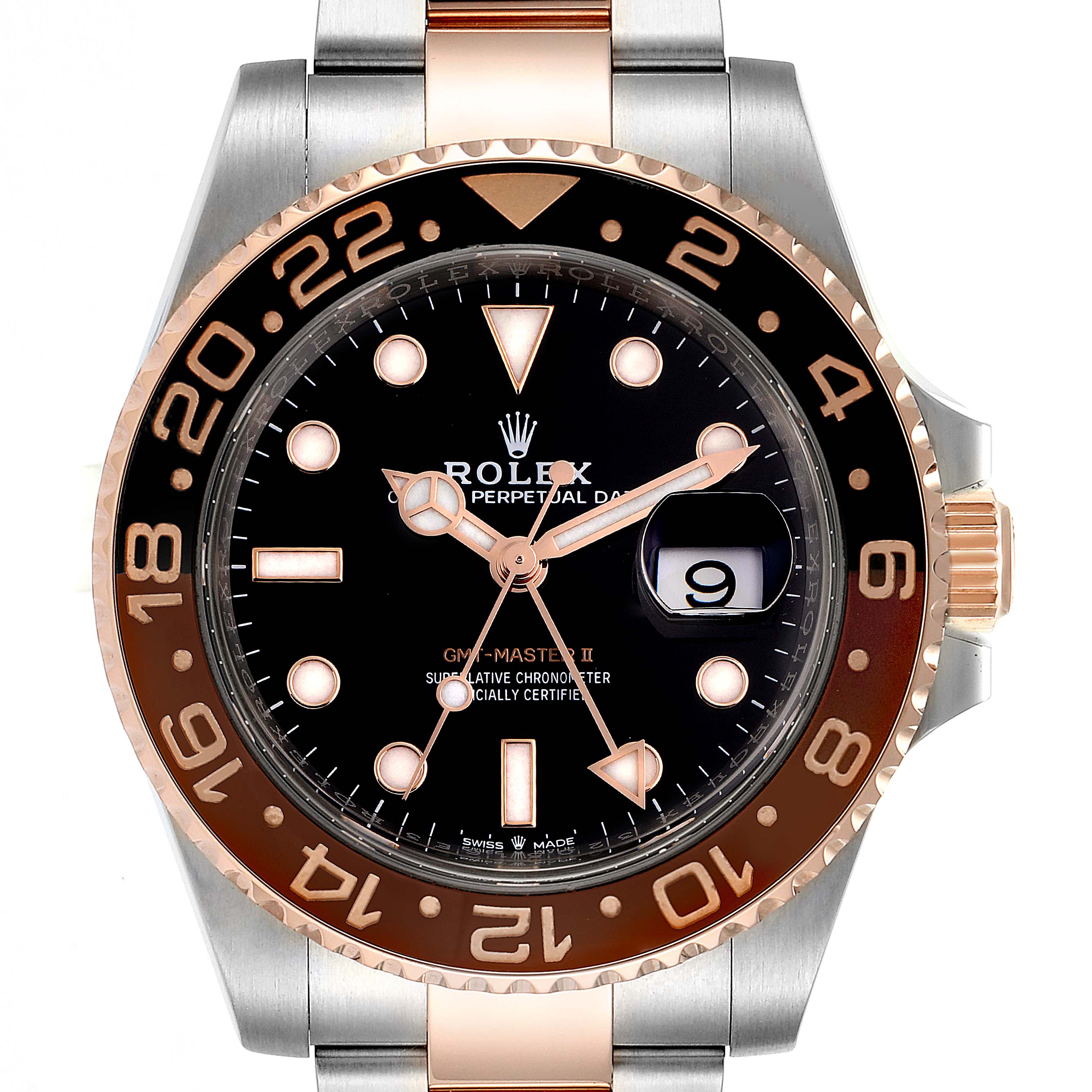 rolex gmt everose gold