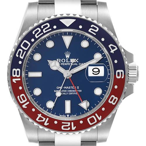 Photo of NOT FOR SALE Rolex GMT Master II White Gold Pepsi Bezel Mens Watch 126719 Box Card PARTIAL PAYMENT