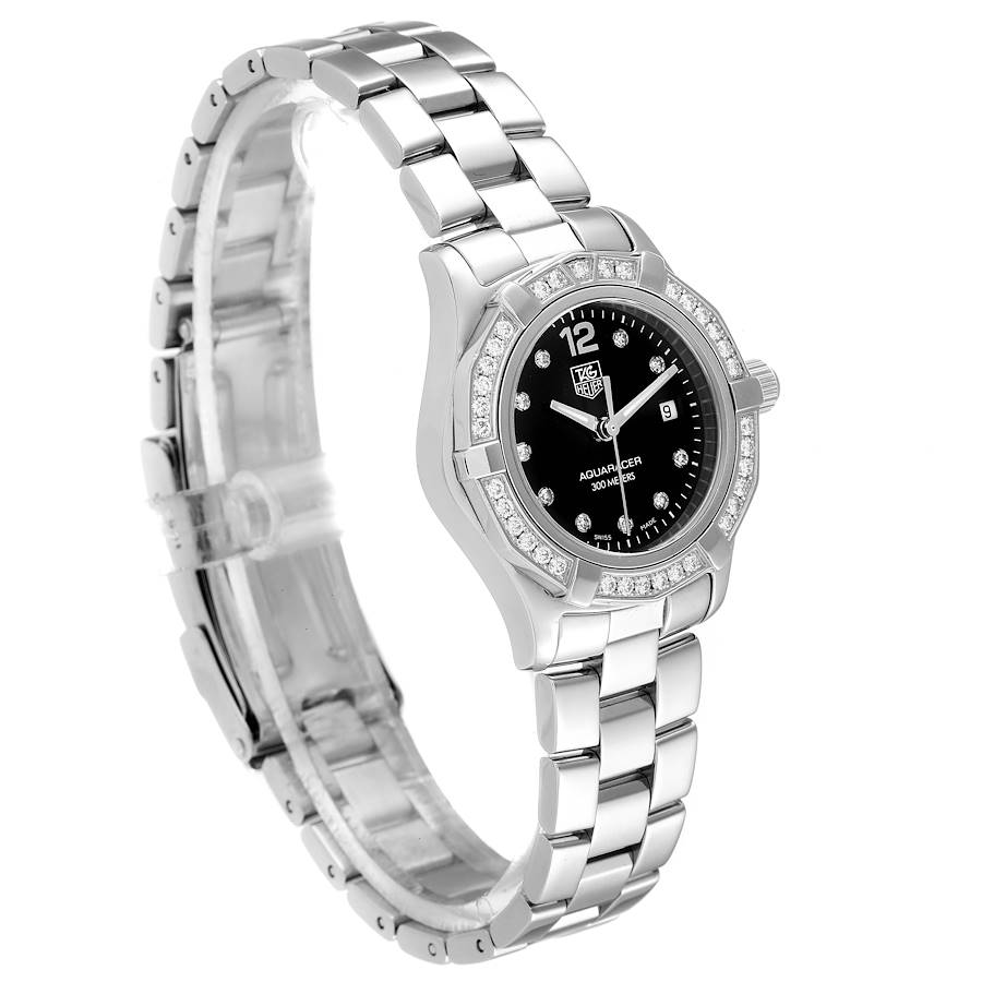 Tag heuer aquaracer ladies black face sale