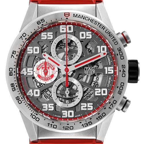Photo of TAG Heuer Carrera Manchester United LE Steel Mens Watch CAR201M