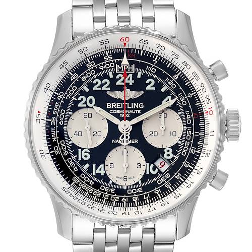 Photo of Breitling Navitimer Cosmonaute 02 Limited Edition Watch AB0210 Box Papers