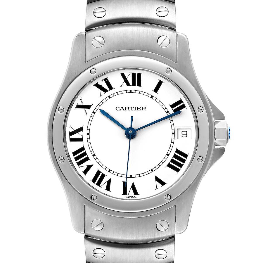 NOT FOR SALE Cartier Santos Ronde 33mm Automatic Steel Mens Watch W20026K1 PARTIAL PAYMENT SwissWatchExpo