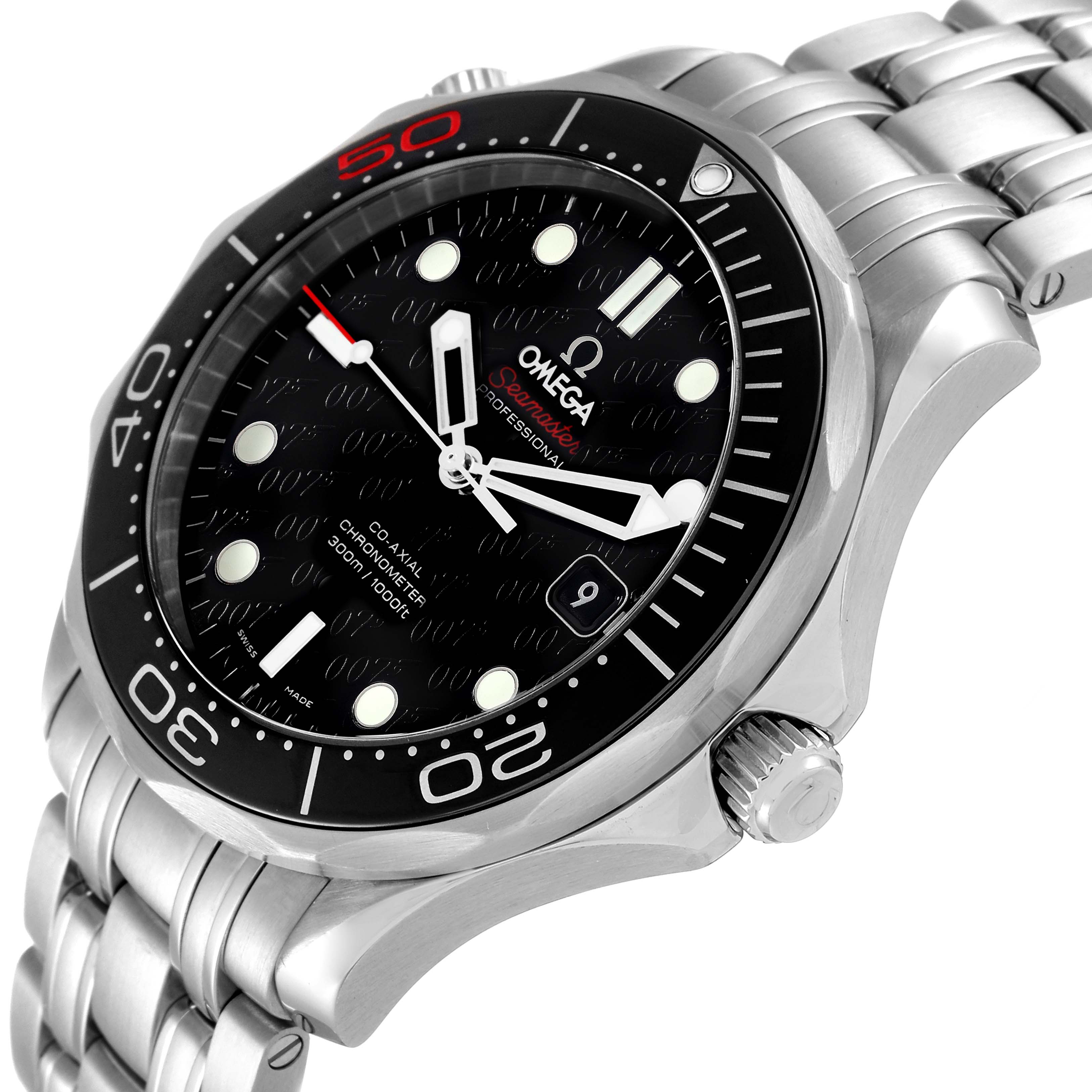 Omega Seamaster Limited Edition Bond 007 Mens Watch 212.30.41.20.01.005 ...