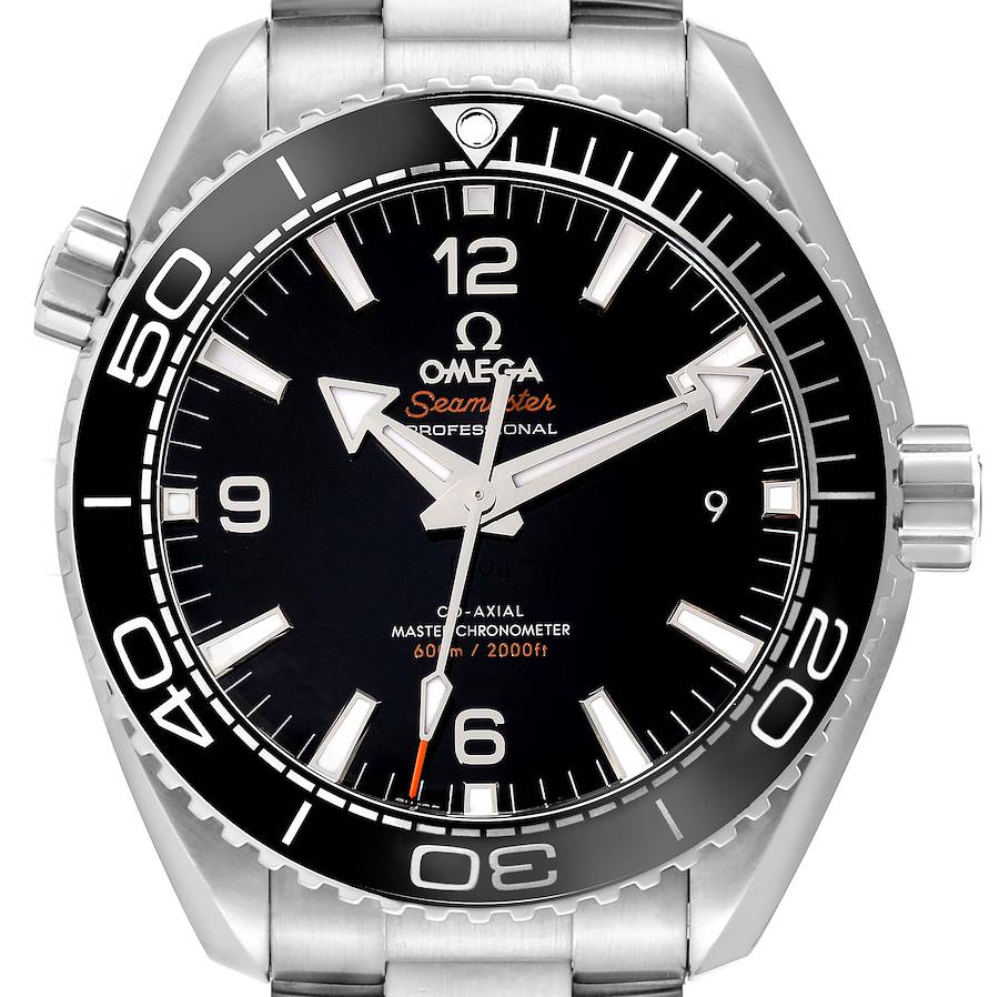 Omega Seamaster Planet Ocean Steel Mens Watch 215.30.44.21.01.001 Box Card SwissWatchExpo