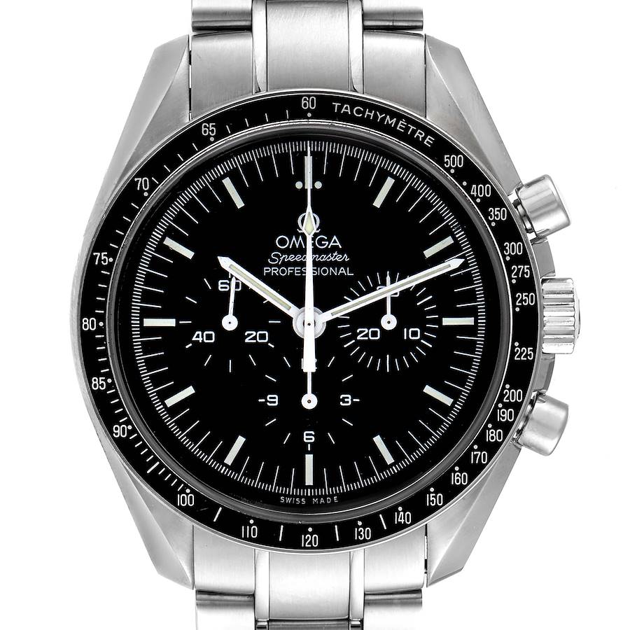 Omega Speedmaster Moonwatch Steel Watch 311.30.42.30.01.005 Unworn SwissWatchExpo