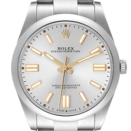 Photo of NOT FOR SALE Rolex Oyster Perpetual 41mm Automatic Steel Mens Watch 124300 Unworn PARTIAL PAYMENT