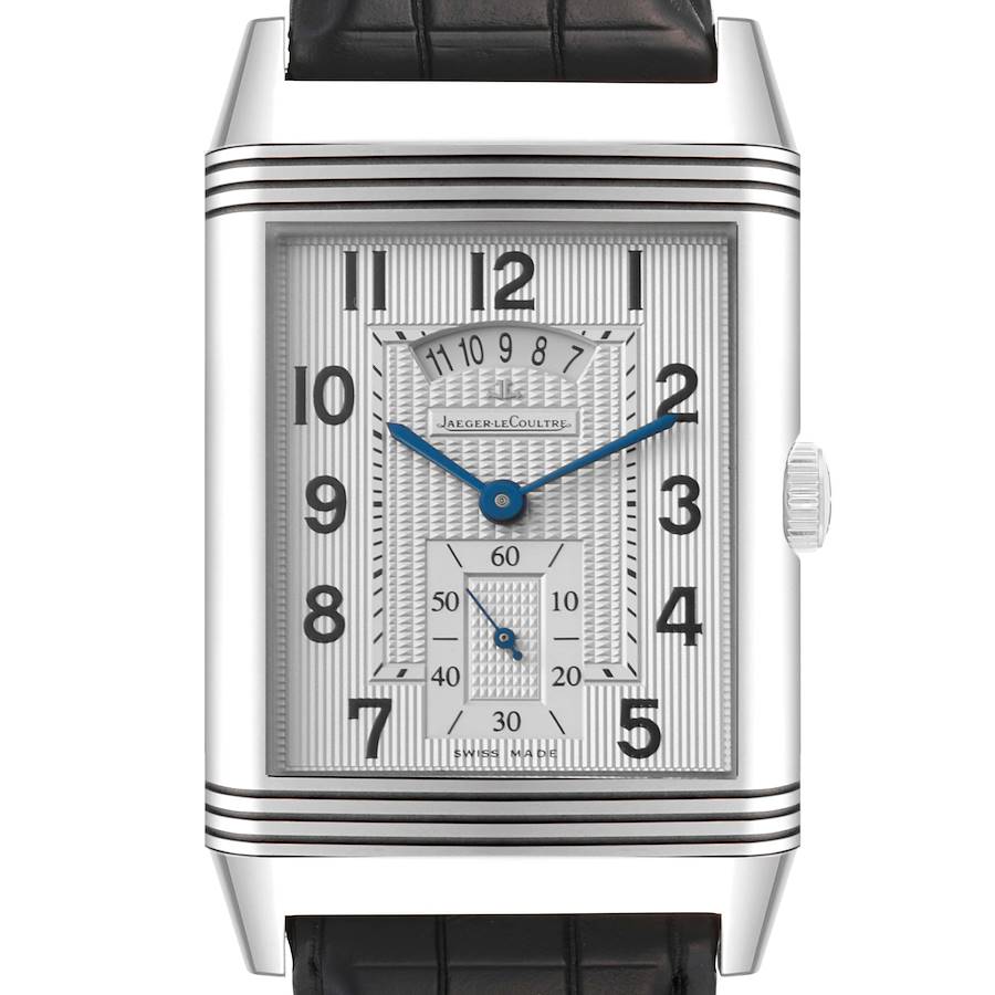 Jaeger LeCoultre Grande Reverso Limited Edition Steel Mens Watch 274.8.85 Q3748420 Box Papers SwissWatchExpo