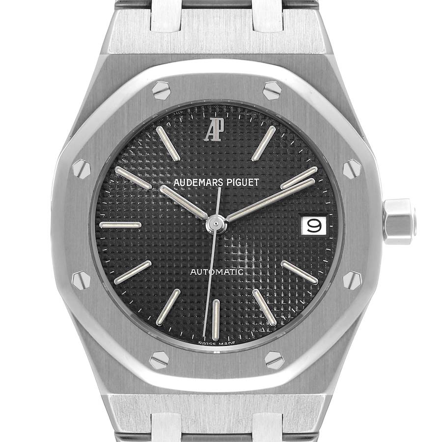 Audemars Piguet Royal Oak Grey Dial Steel Mens Watch 14790ST SwissWatchExpo