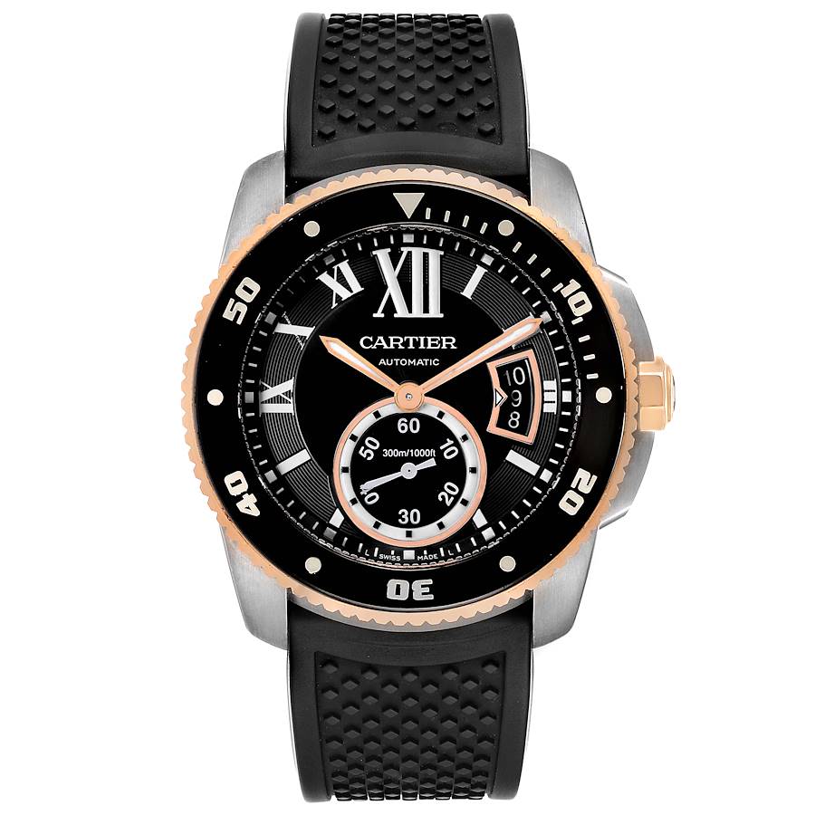 Tambour Street Diver, automatic, 44mm, steel & rose gold - Watches