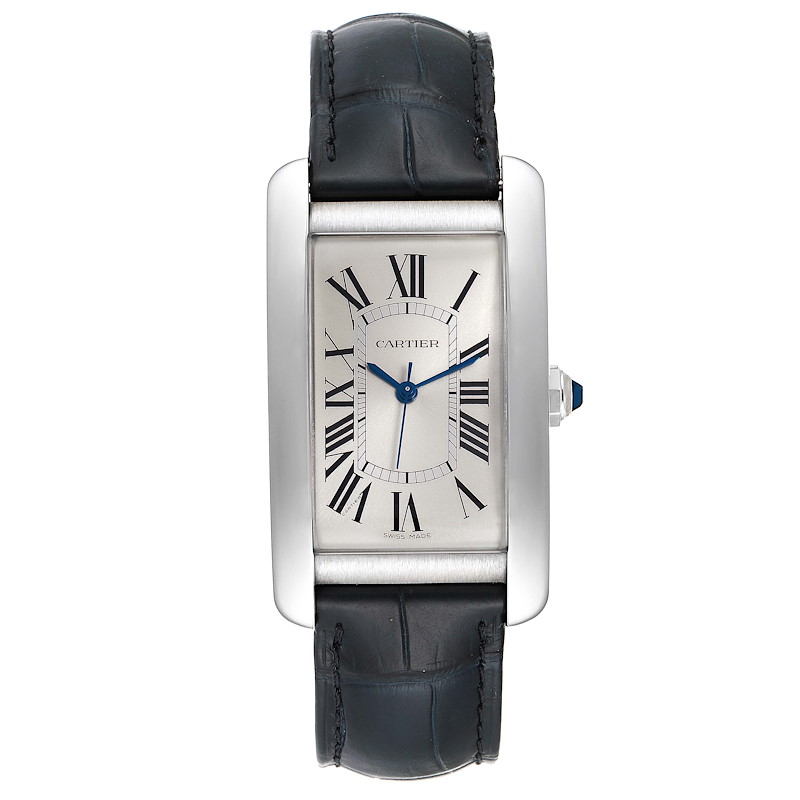 Cartier Tank Americaine Stainless Steel Large Mens Watch WSTA0018 ...