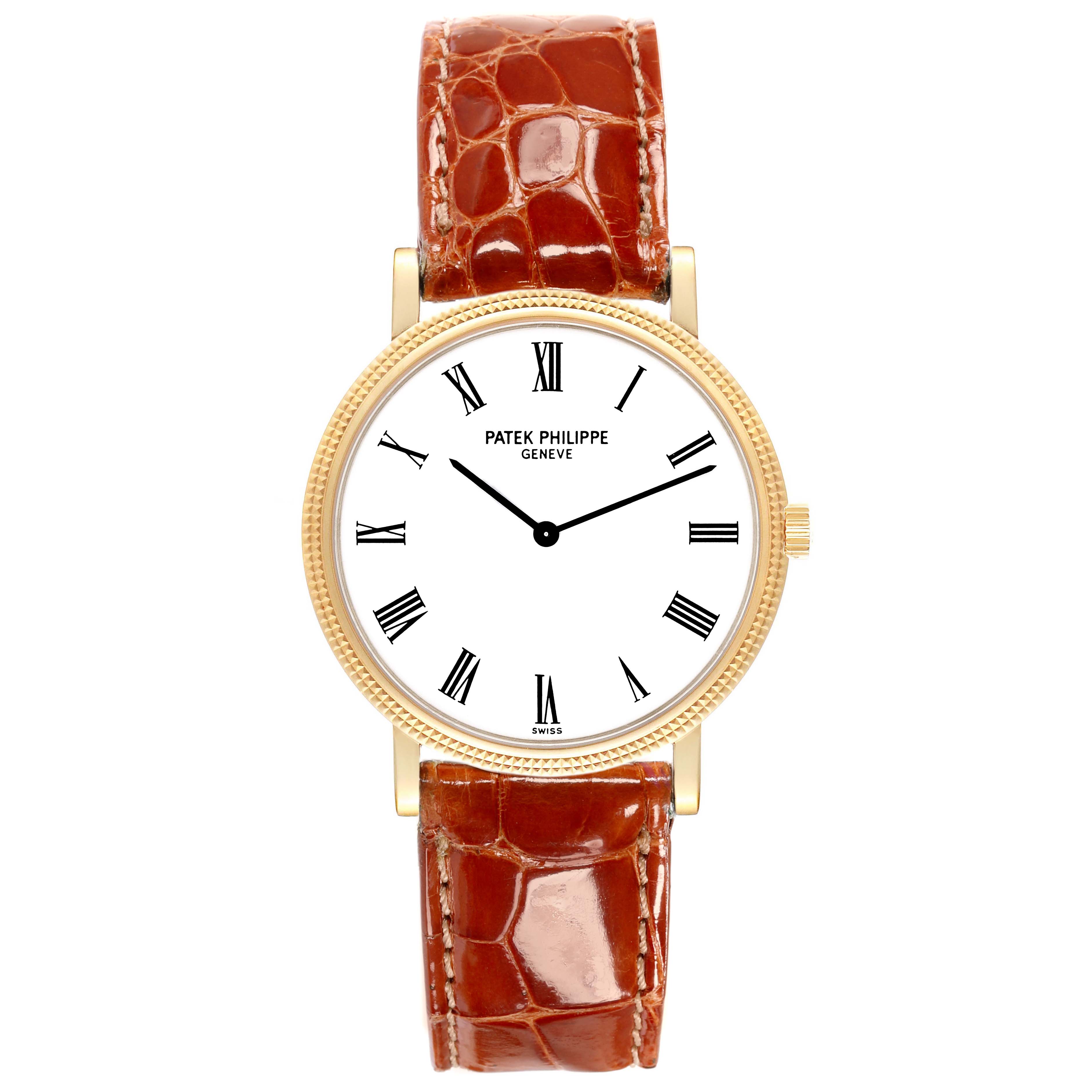 Patek Philippe Calatrava Yellow Gold 5120J 001 Stock 64147 SwissWatchExpo