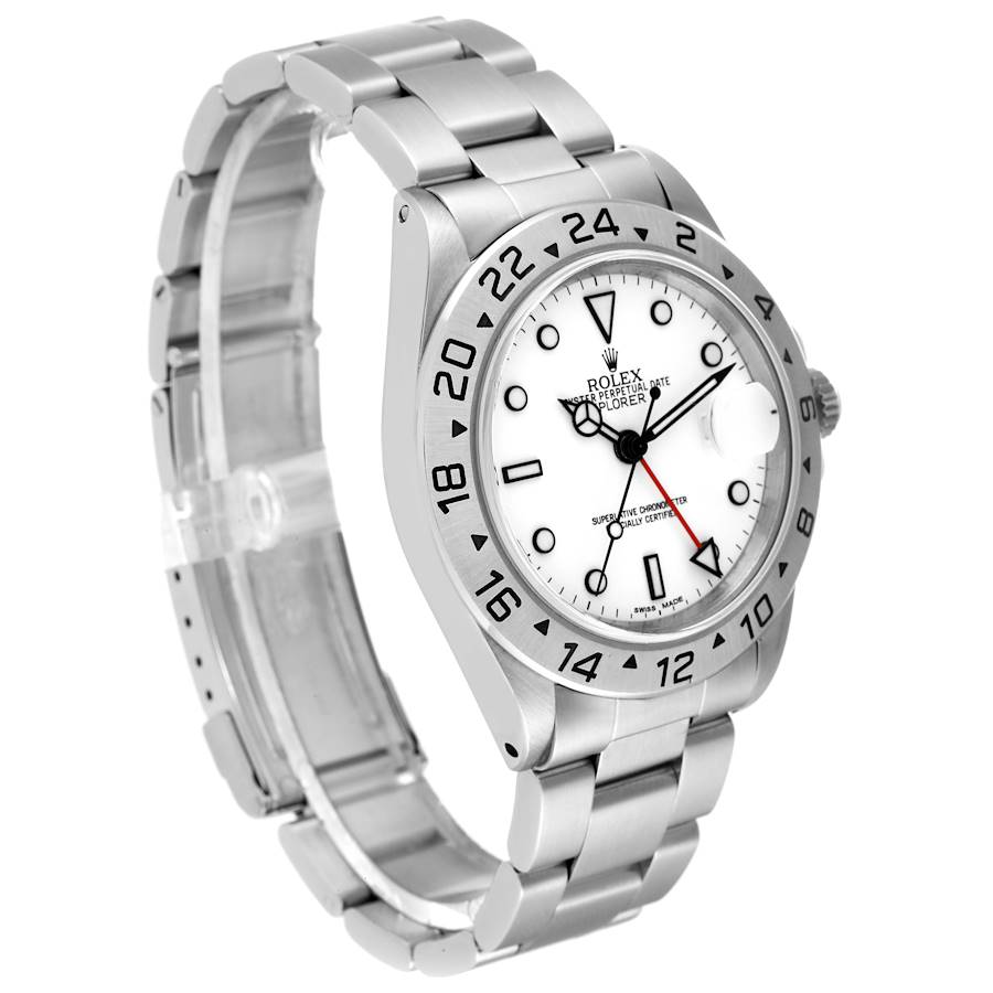Rolex Explorer Stainless Steel 16570 Stock 54159 SwissWatchExpo