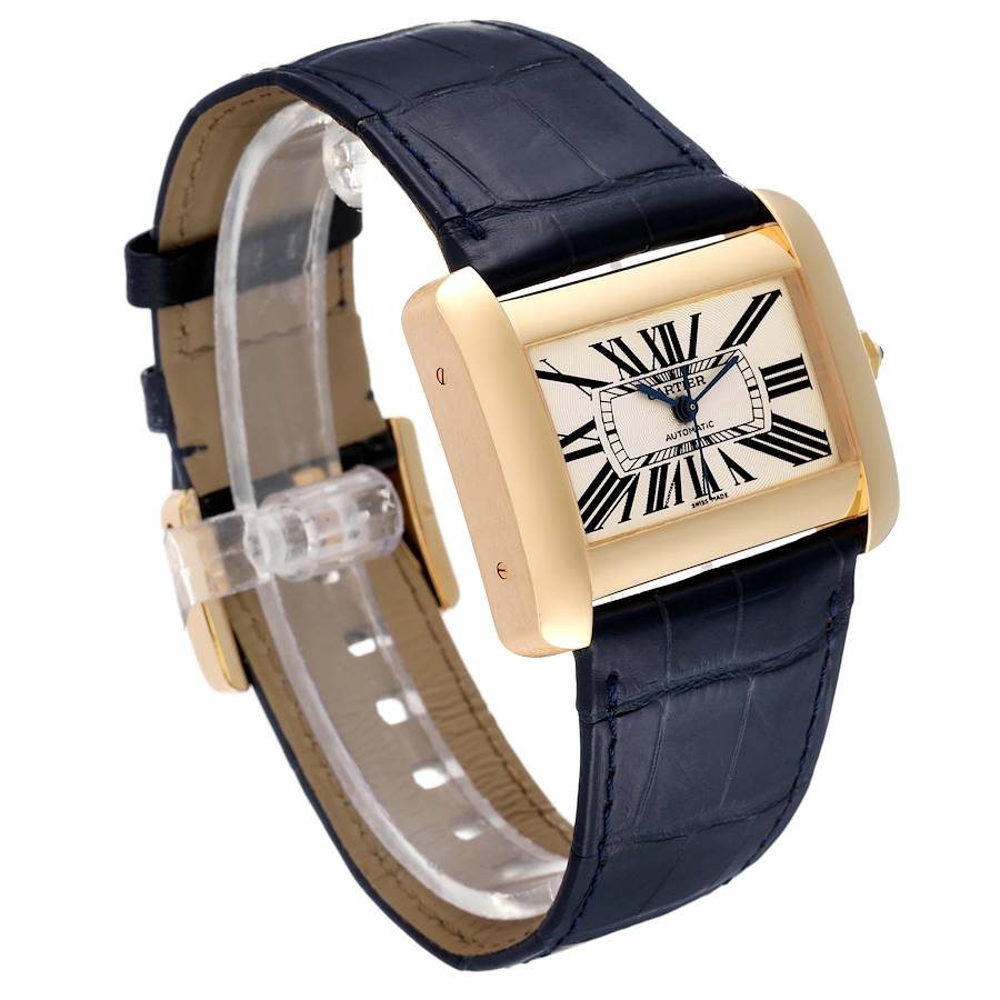 cartier tank divan watch