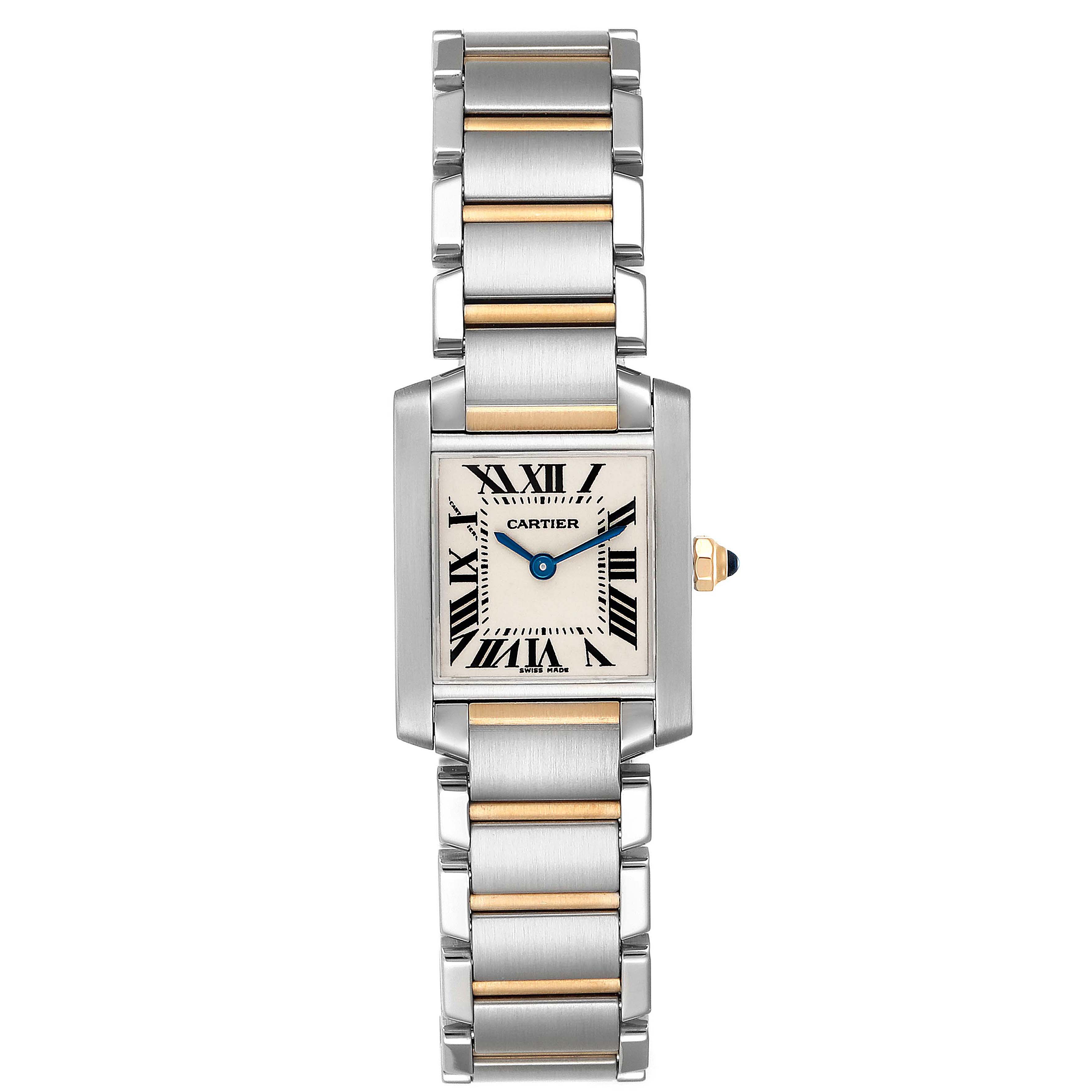 Cartier Tank Francaise Steel Yellow 