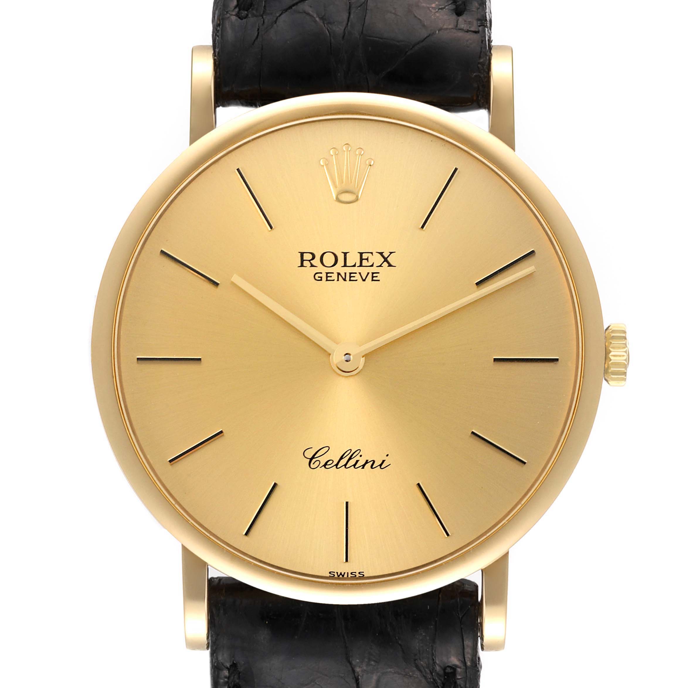 Rolex Cellini Yellow Gold 5112 | Stock 1845x | SwissWatchExpo