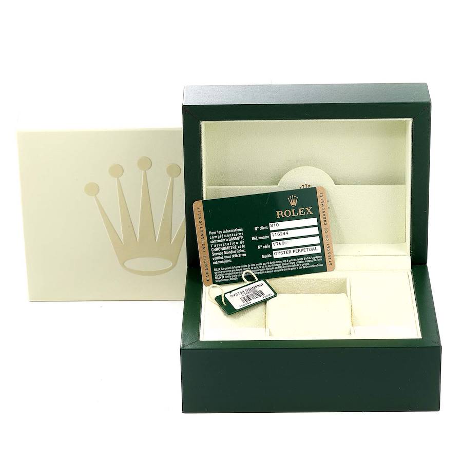 1880　B'z 5eras Day1〜5 COMPLETE BOX Rolex Datejust Stainless Steel 116244 | Stock 33788