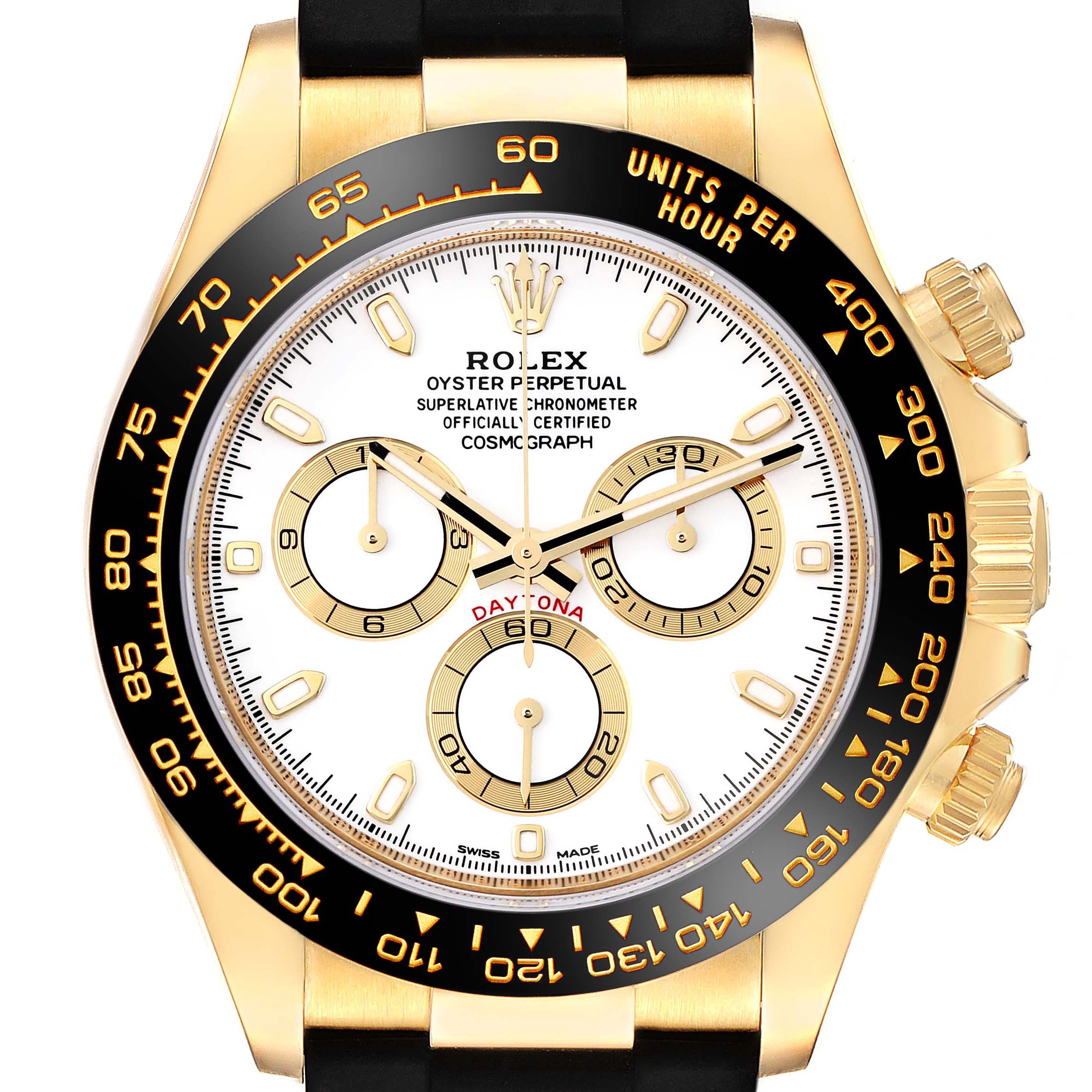 gold daytona rubber