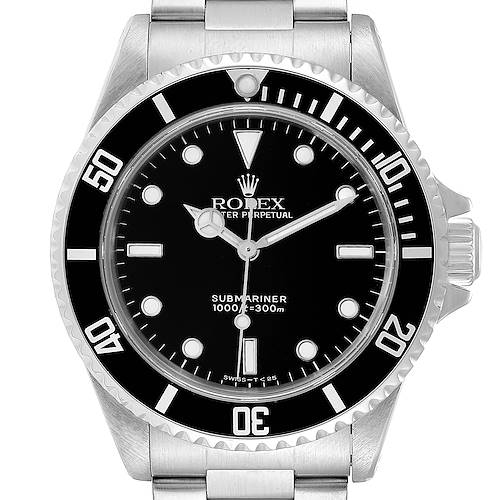 Photo of NOT FOR SALE - Rolex Submariner 40mm Non-Date 2 Liner Tritium Steel Mens Watch 14060 - PARTIAL PAYMENT
