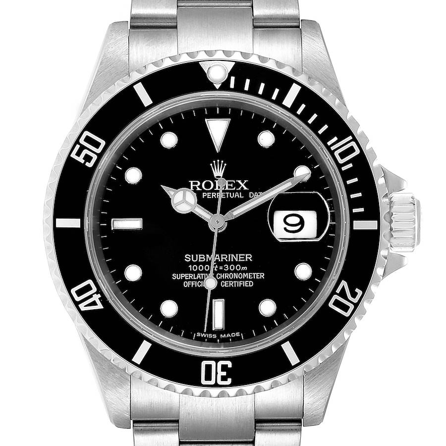 NOT FOR SALE - Rolex Submariner Black Dial Stainless Steel Mens Watch 16610 - PARTIAL PAYMENT SwissWatchExpo