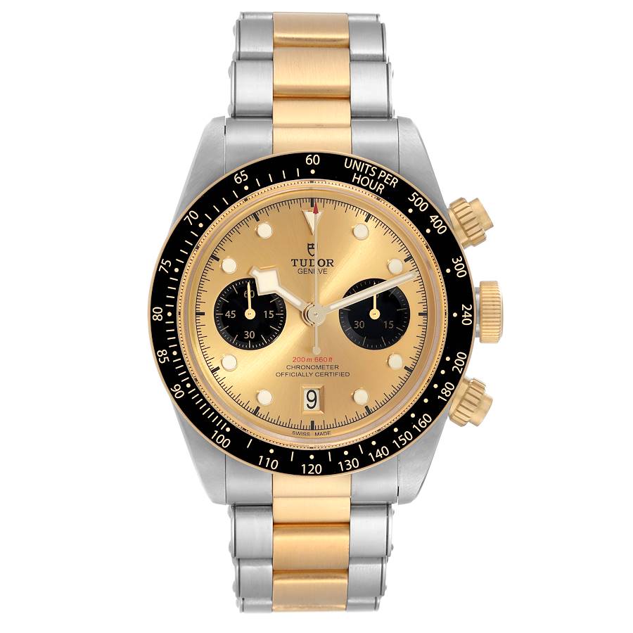 Tudor Heritage Black Bay Steel Yellow Gold Mens Watch 79363 Unworn