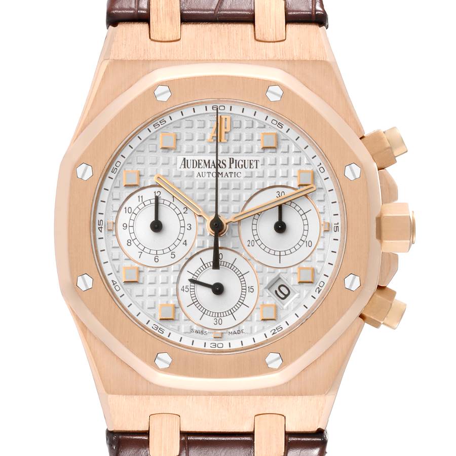 Audemars Piguet Royal Oak 18K Rose Gold Mens Watch 26022OR.OO.D088CR.01 SwissWatchExpo