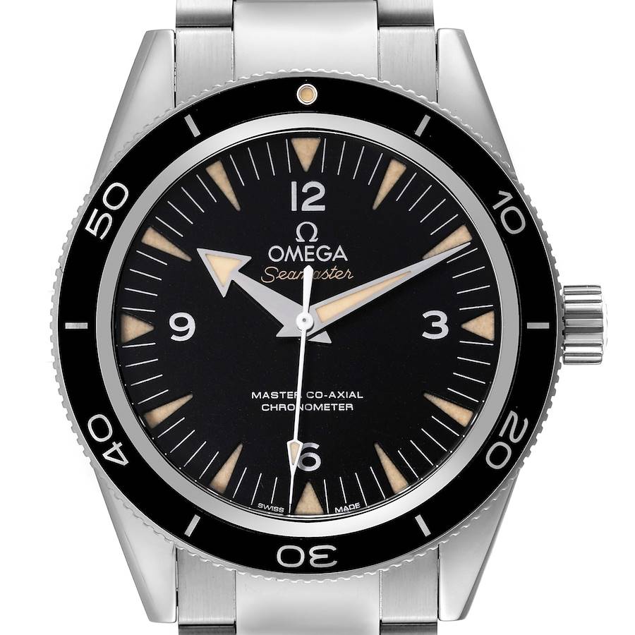 Omega Seamaster 300 Master CoAxial Steel Mens Watch 233.30.41.21.01.001 Box Card SwissWatchExpo