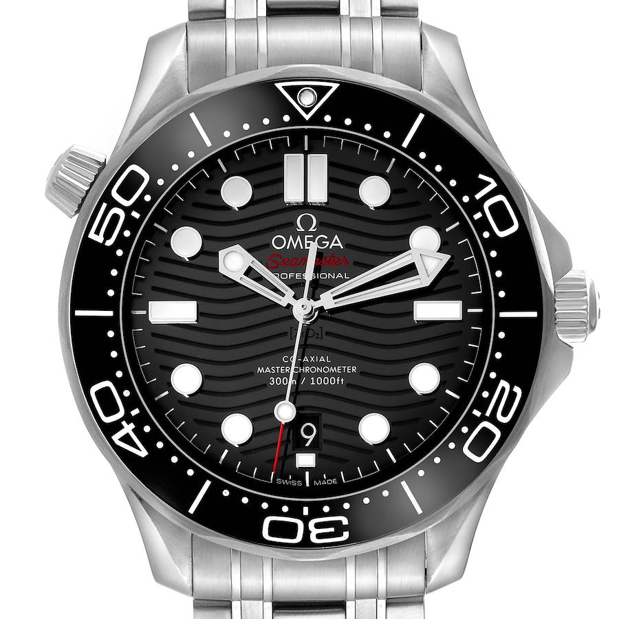 Omega Seamaster Diver 300M Steel Mens Watch 210.30.42.20.01.001 Box Card SwissWatchExpo