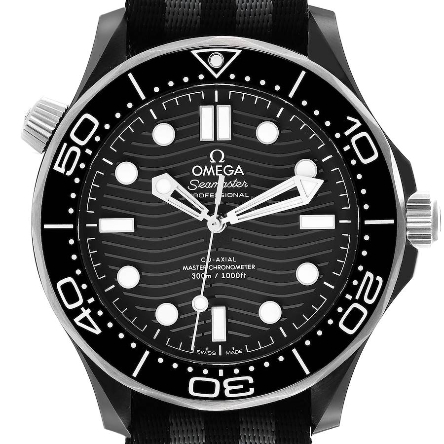 Omega Seamaster Diver Master Chronometer Ceramic Titanium Mens Watch 210.92.44.20.01.002 Unworn SwissWatchExpo