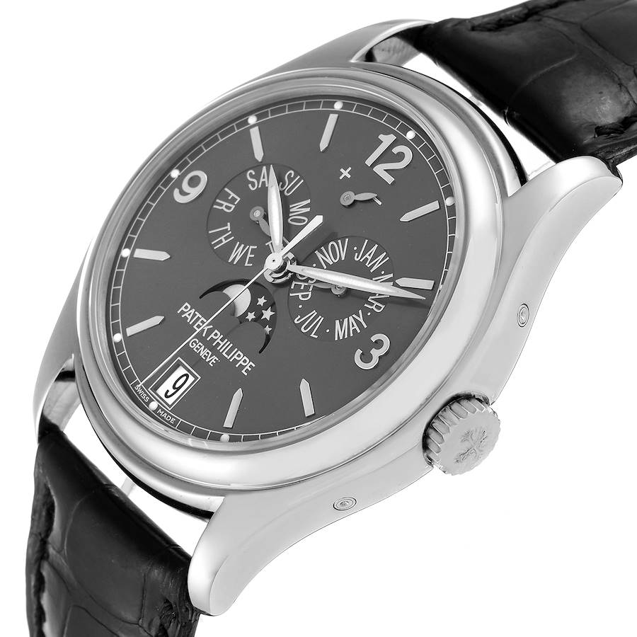 Patek Philippe Complications Annual Calendar White Gold Mens Watch 5146 Patek Philippe Complications Annual Calendar White Gold Mens Watch 5146