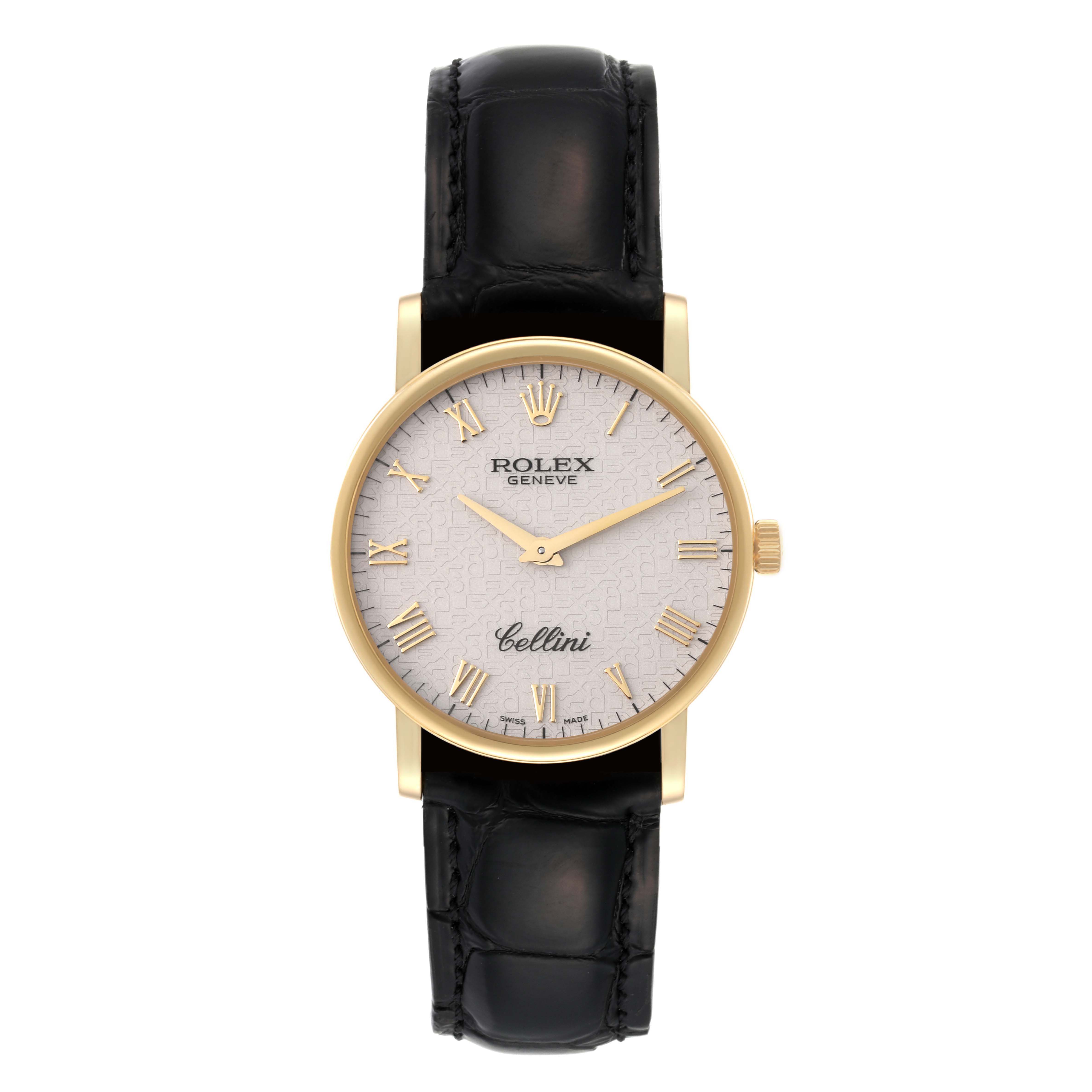 Rolex Cellini Yellow Gold 5115 | Stock 54592 | SwissWatchExpo