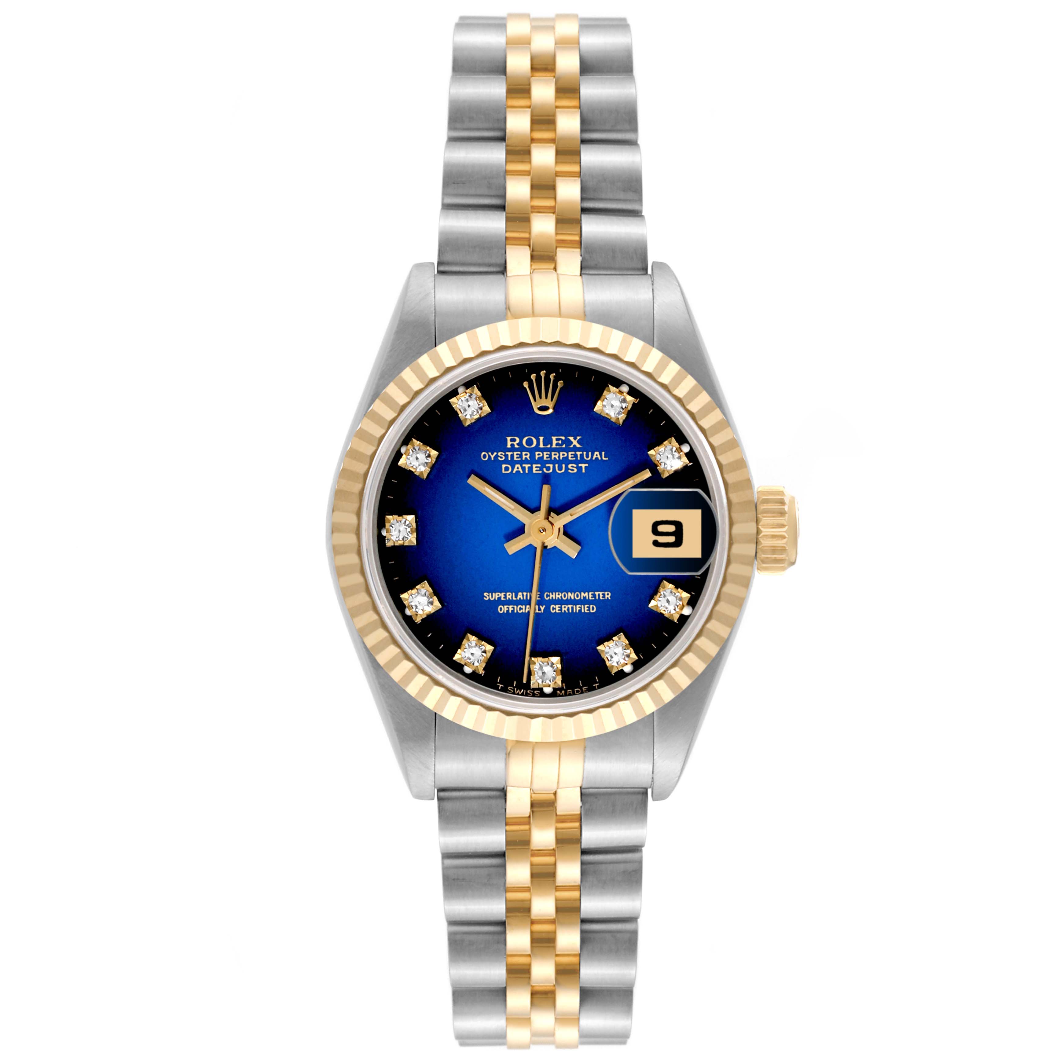 ROLEX DATEJUST 69173 2コマ rolex-datejust-black-diamond-