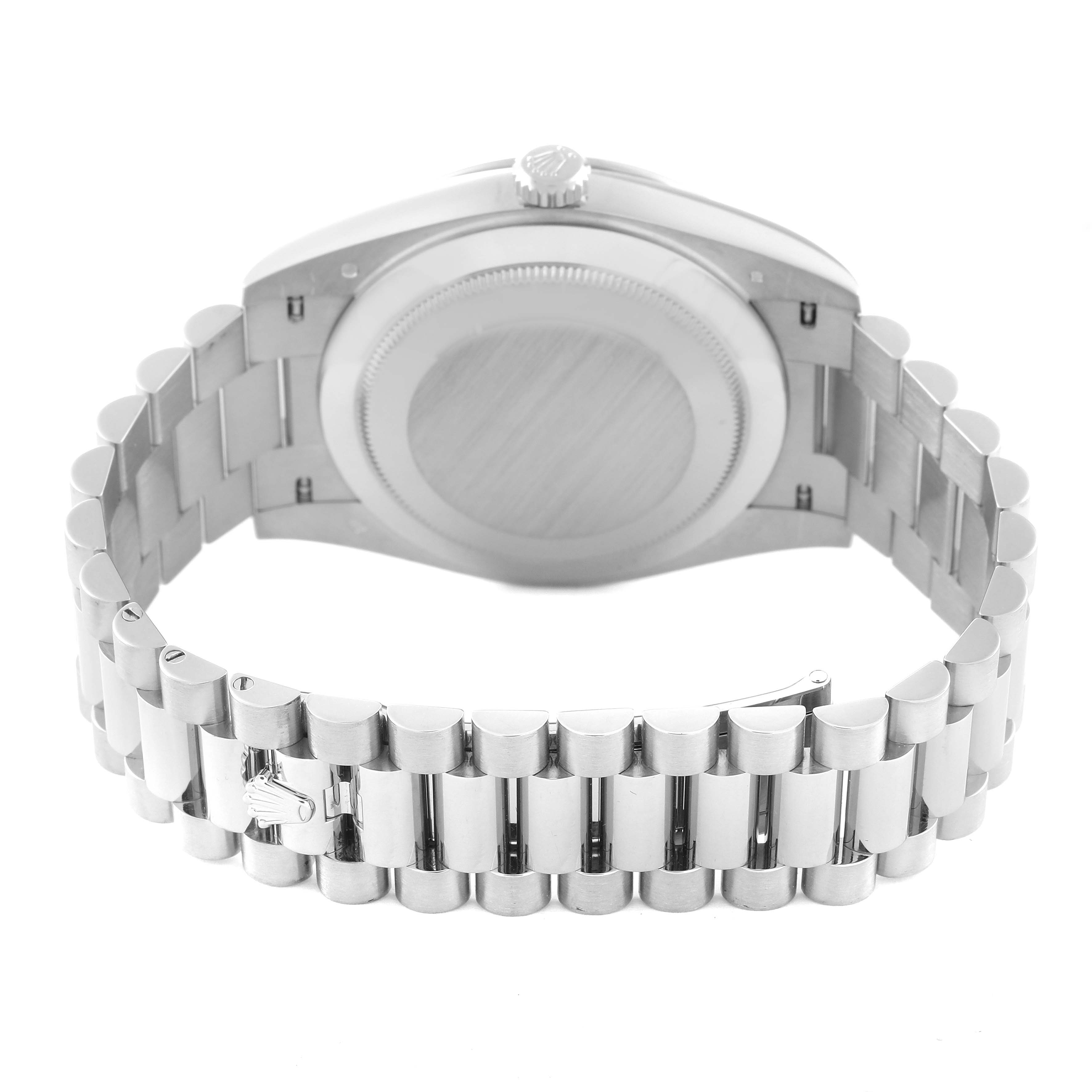 Rolex Day-Date 40 watch: 18 kt white gold - m228349rbr-0003