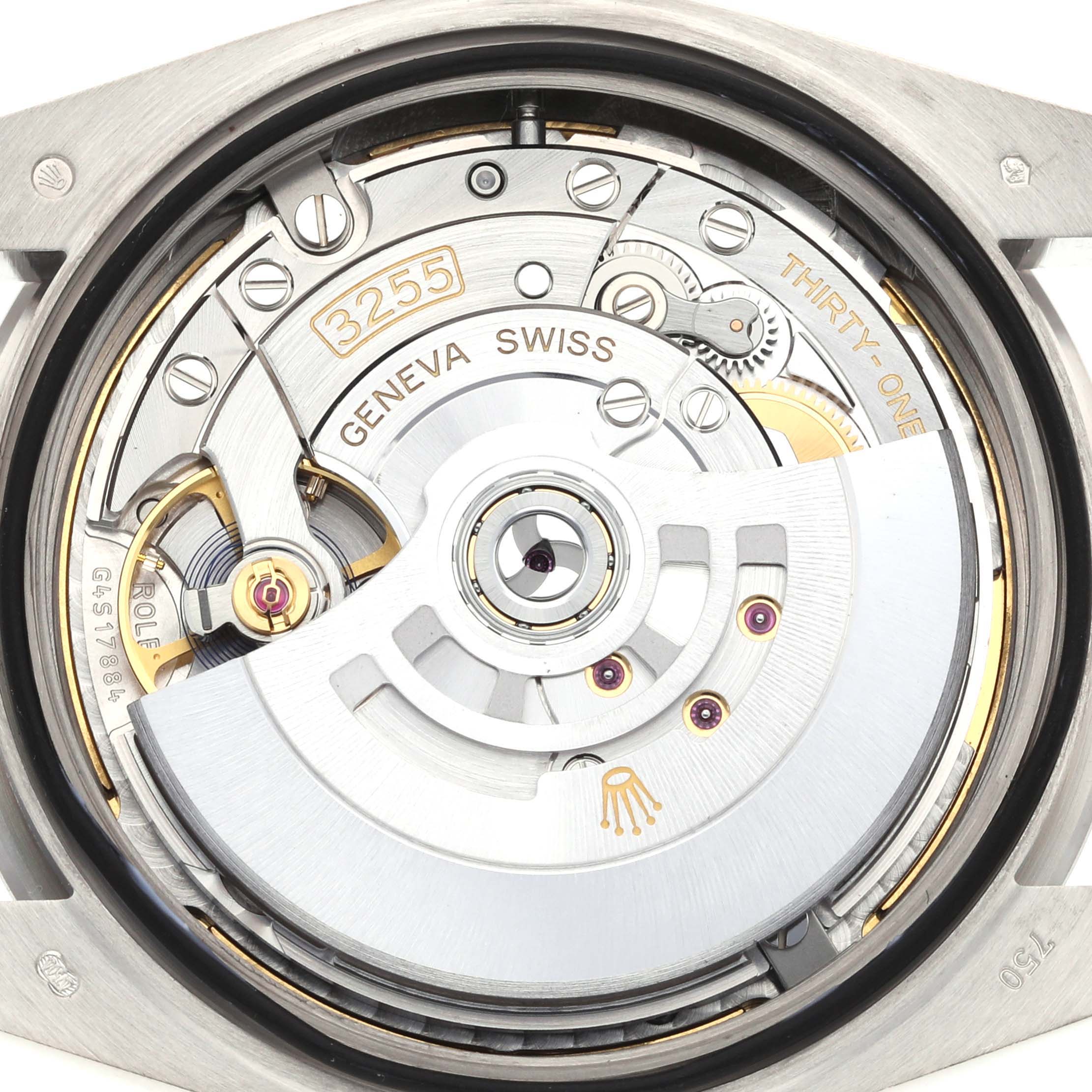 Rolex Day-Date 40 Diamond-Paved Dial Men's 18kt Yellow Gold
