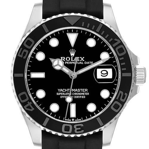 Photo of NOT FOR SALE Rolex Yachtmaster White Gold Oysterflex Bracelet Mens Watch 226659 Box Card PARTIAL PAYMENT FOR JH