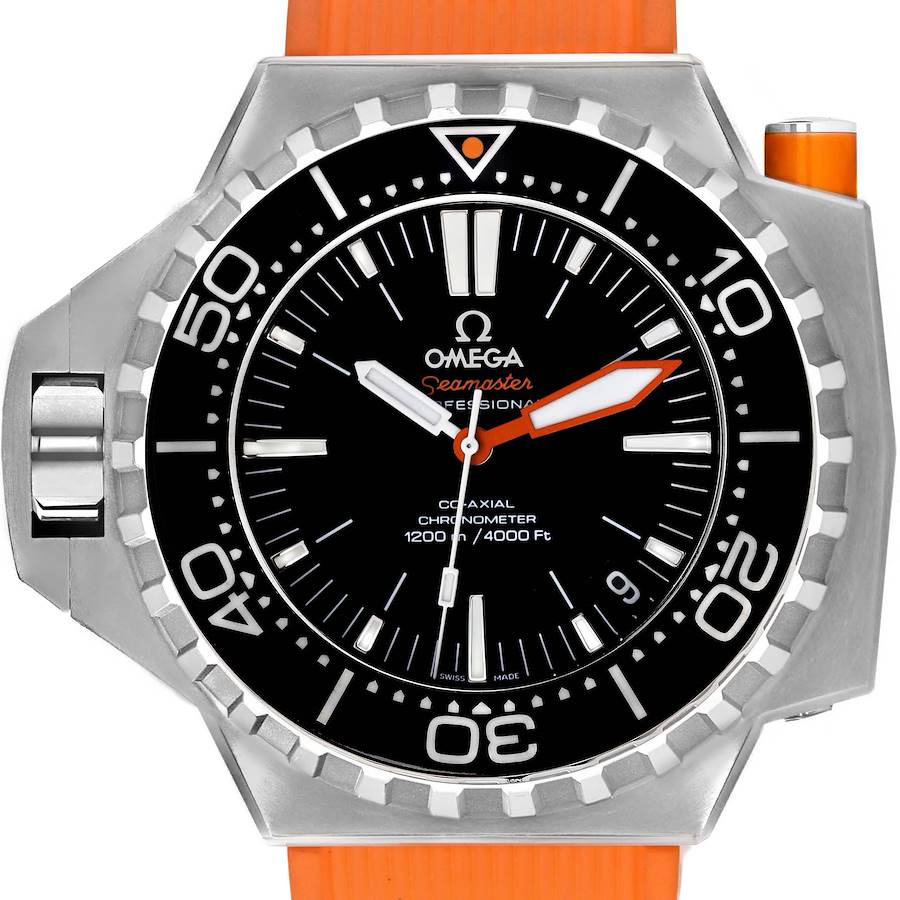 Omega Seamaster Ploprof 1200m Steel Mens Watch 224.32.55.21.01.001 SwissWatchExpo