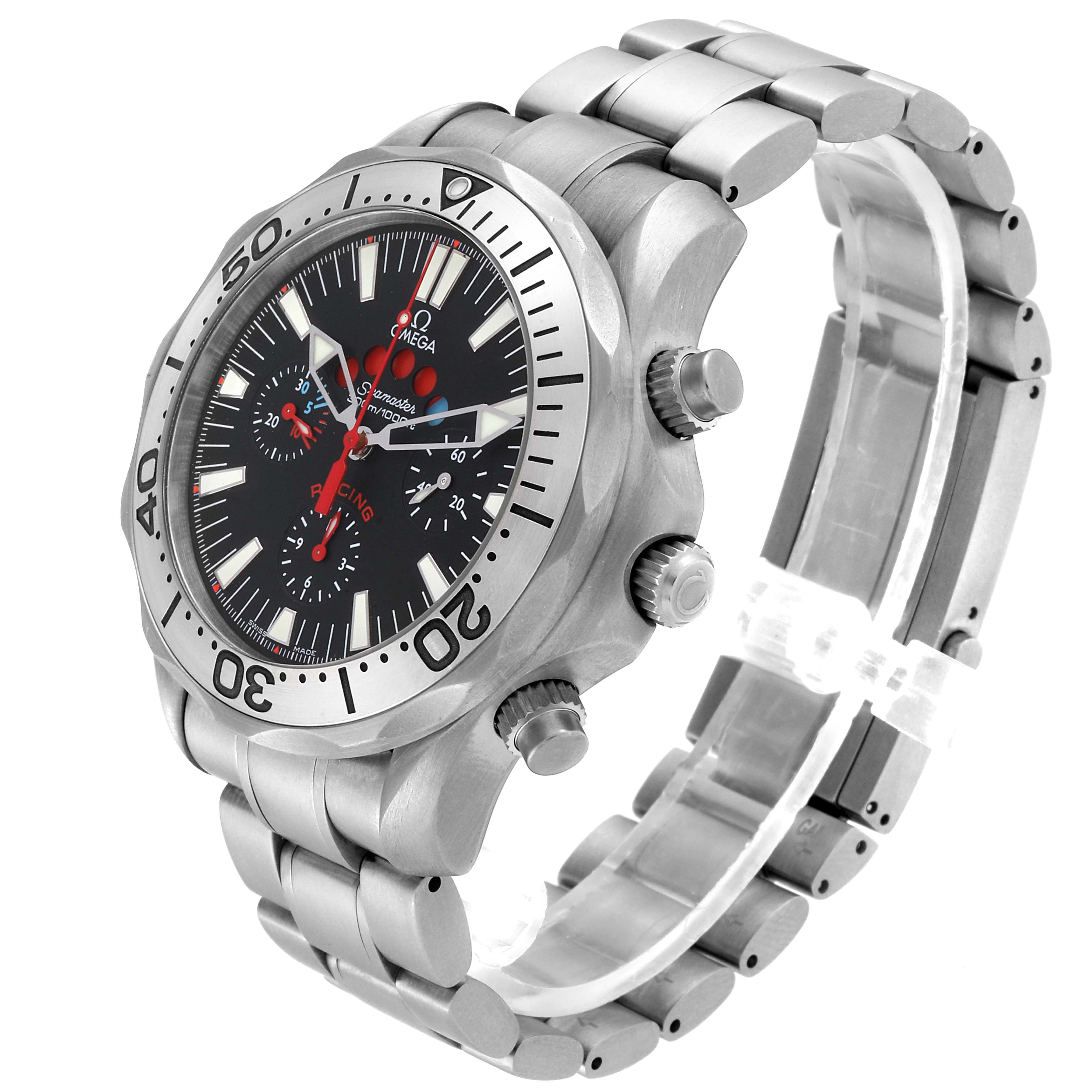 Omega Seamaster Regatta Racing Titanium Mens Watch 2269.52.00 Card ...