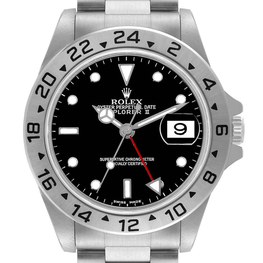 NOT FOR SALE Rolex Explorer II Black Dial Steel Mens Watch 16570 PARTIAL PAYMENT SwissWatchExpo