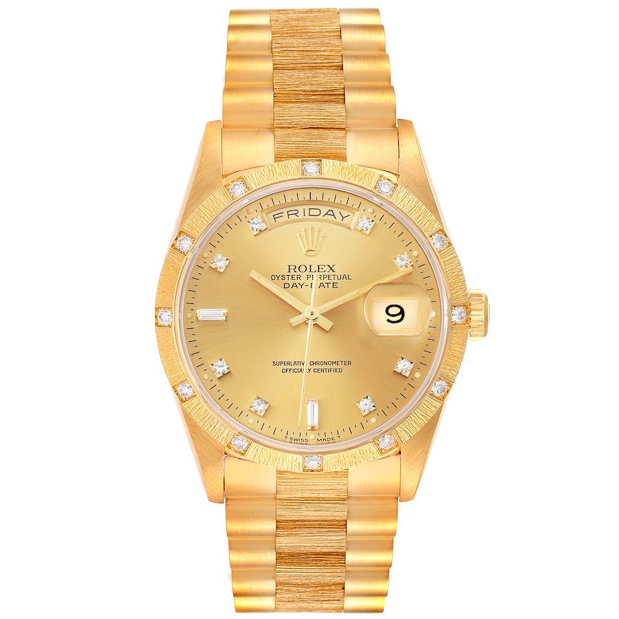 Rolex President Yellow Gold 18308 Stock 44853PP SwissWatchExpo